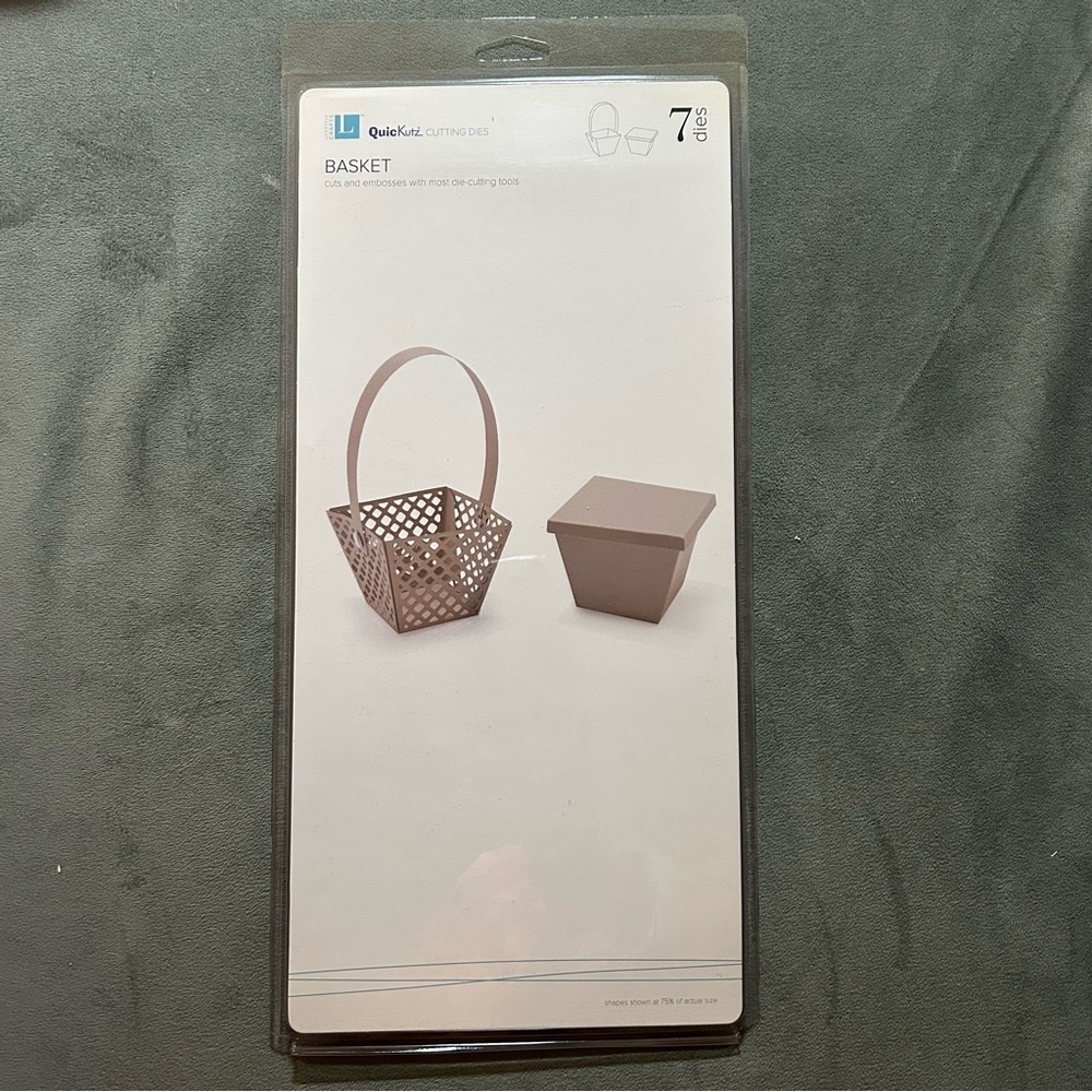 We R Memory Keepers/Lifestyle Crafts/Quickutz 7 dies BASKET